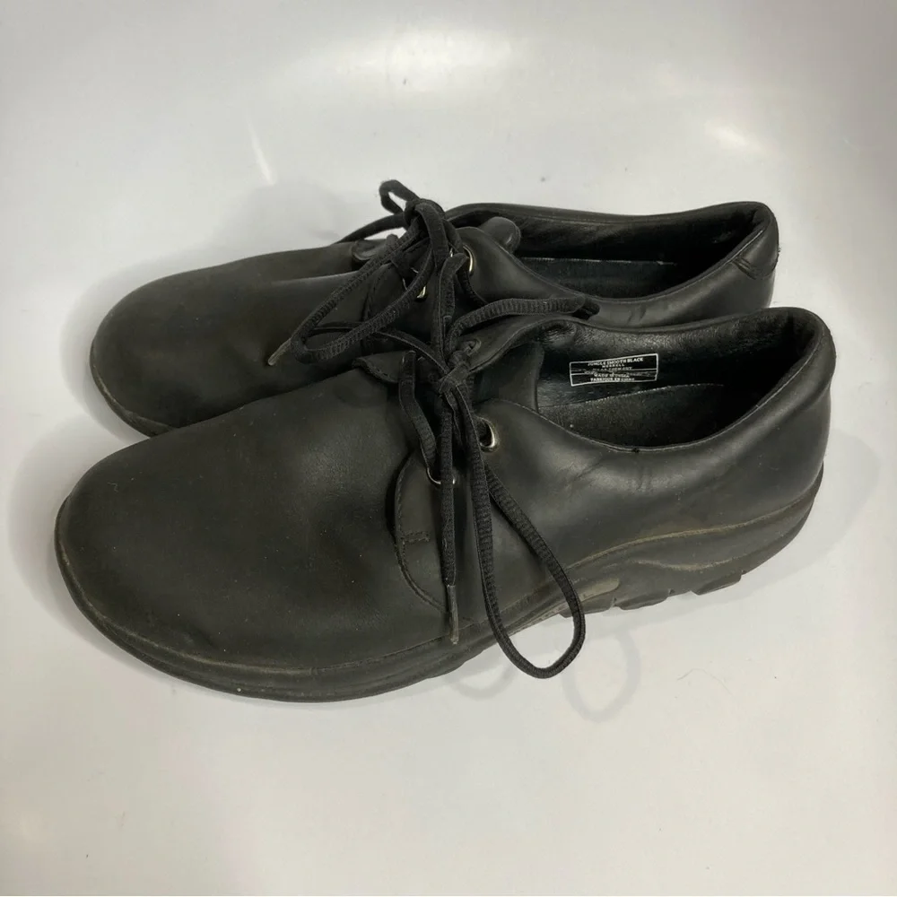 Merrell Jungle Moc smooth black sneakers‎ size 9.5